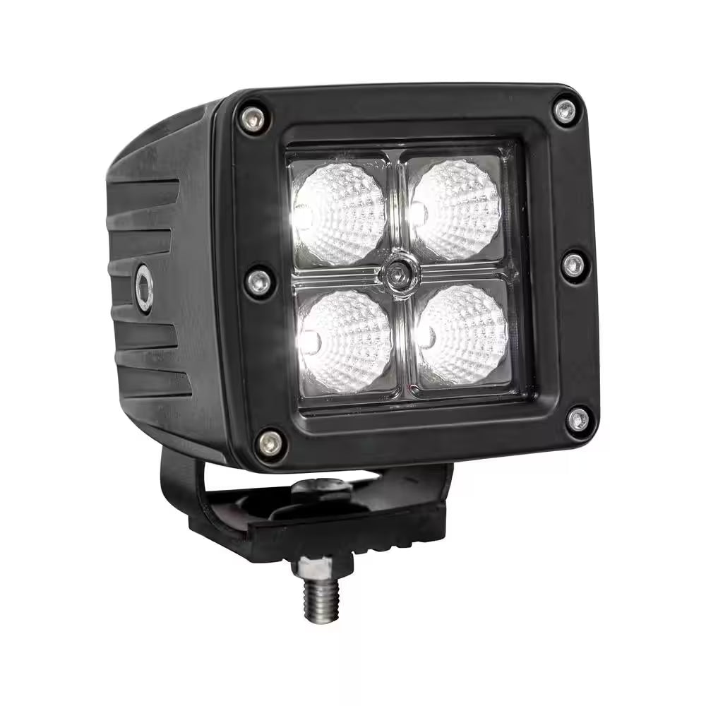 3 In. W Truck Offroad UTV ATV Mounted LED Flood Work Light