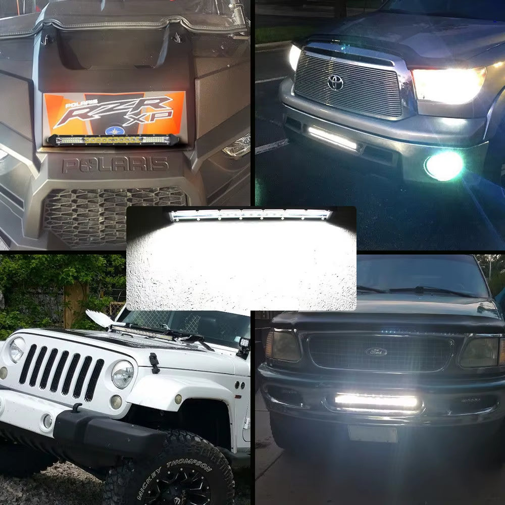 12V 24V off Road LED Bar Spot Flood Combo LED Light Bar/Work Light for Truck Boat 4X4 ATV SUV Car Barra LED Headlights
