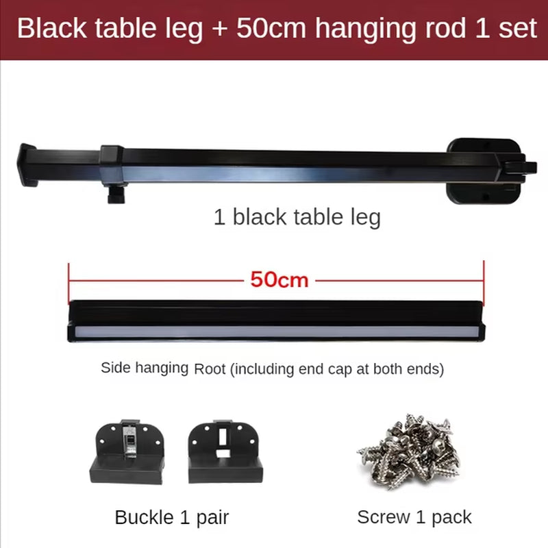 RV Accessories Board Detachable Adjustable Folding Table Leg RV Exterior Aluminum Alloy Table Leg Camper Expansion Bracket