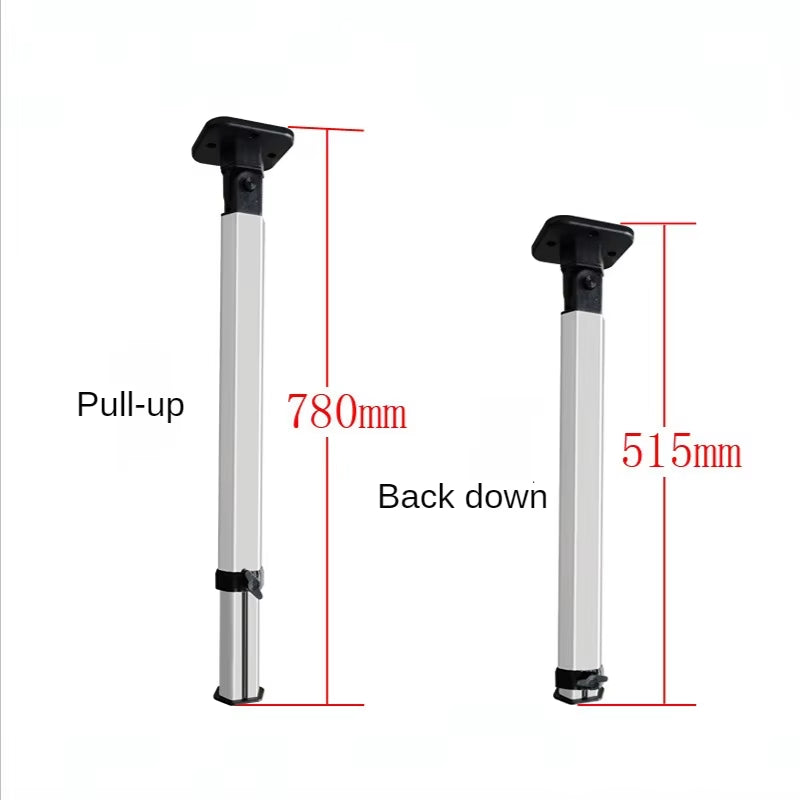 RV Accessories Board Detachable Adjustable Folding Table Leg RV Exterior Aluminum Alloy Table Leg Camper Expansion Bracket
