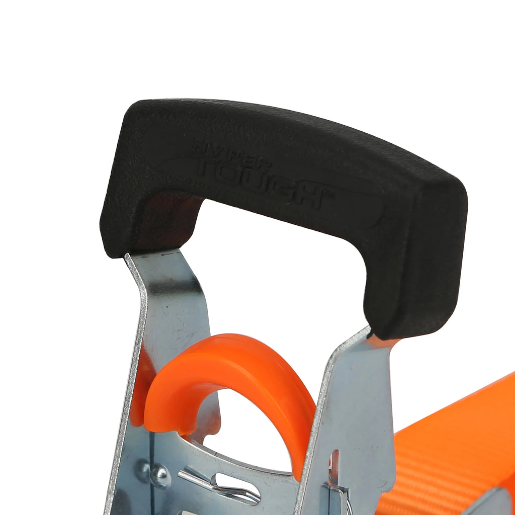 Brand 1”X14' Tie-Downs Ratchet 1000Lbs Work Load with "S" Hooks 2 - Pack