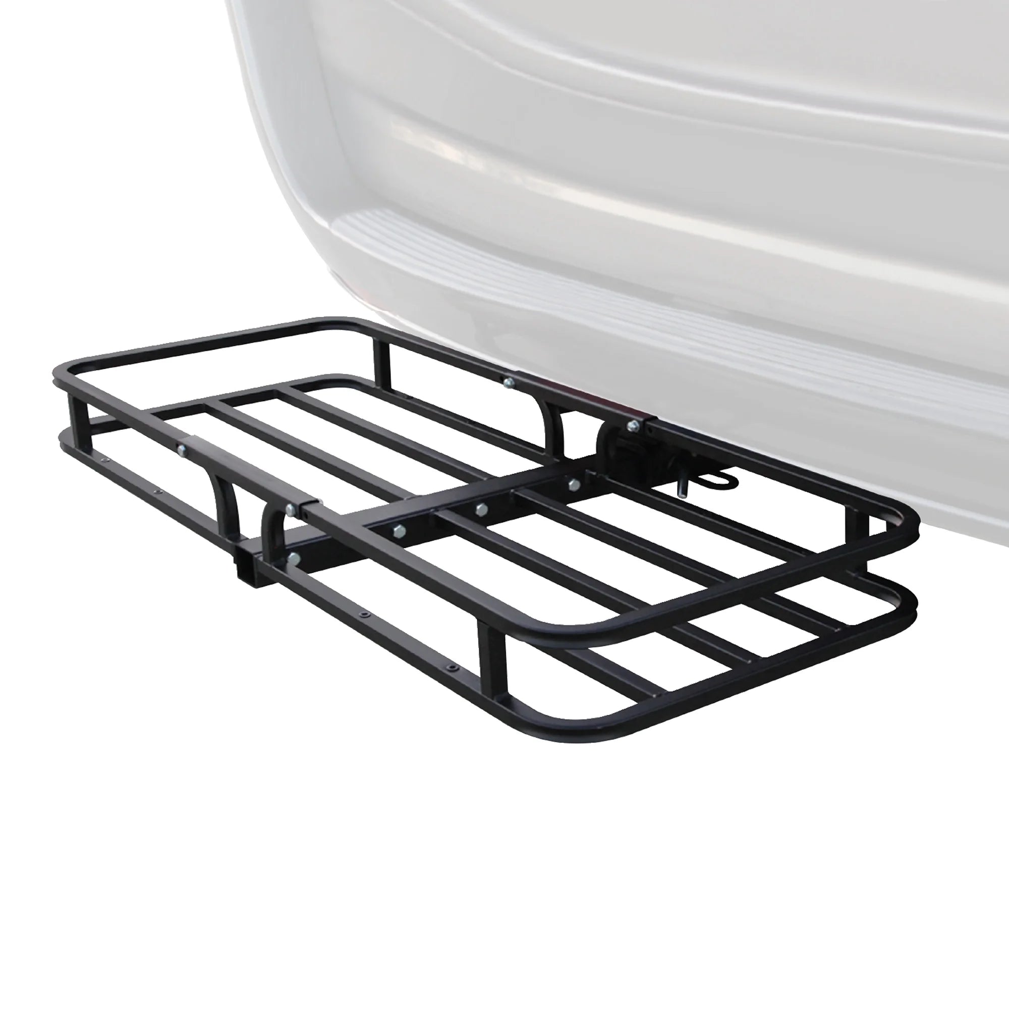 2 in 1 Cargo Carrier, Attaches to Hitch or Roof Racks