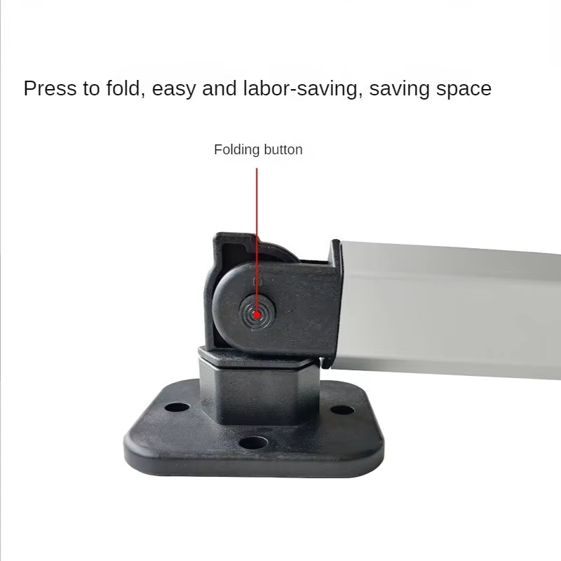 RV Accessories Board Detachable Adjustable Folding Table Leg RV Exterior Aluminum Alloy Table Leg Camper Expansion Bracket