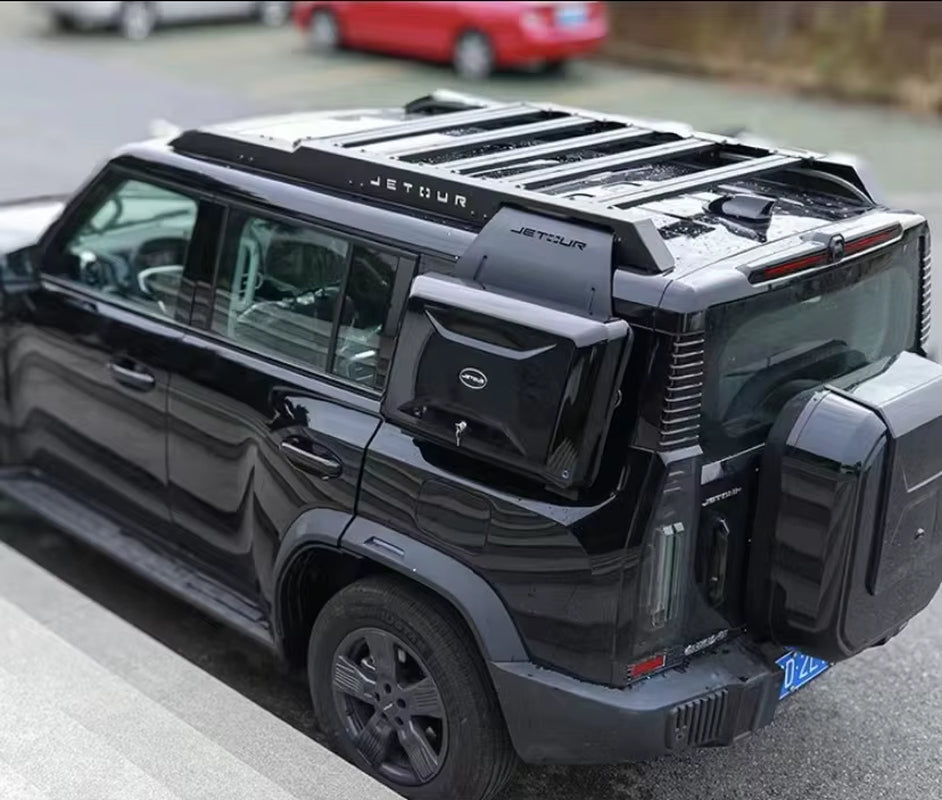 Accessories Storage Box Black Side Tool Storage Box External Storage Box for Jetour T2 Traveller Upgrades