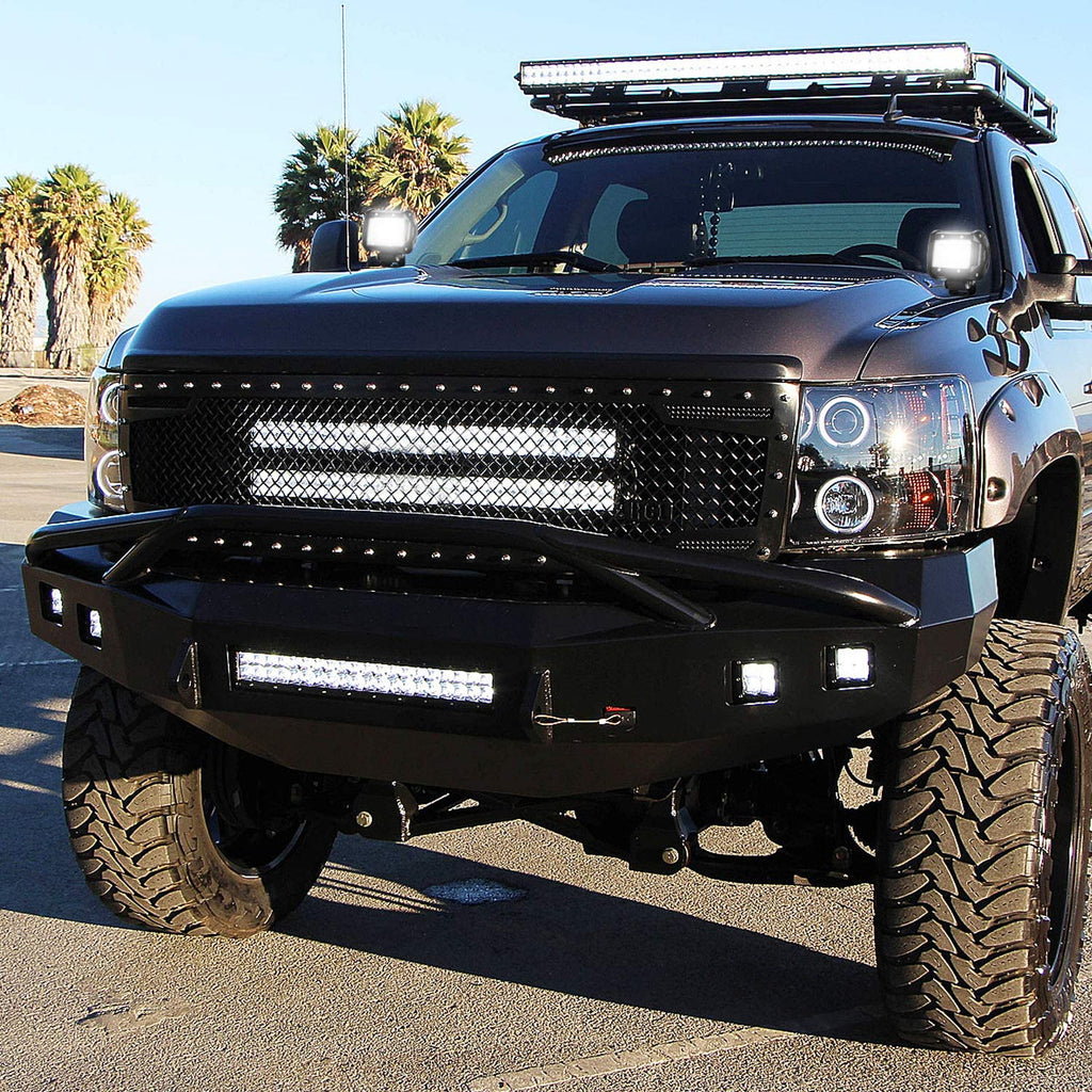 20Inch 288W Triple Row Flood Spot Combo LED Light Bar Waterproof 28800LM off Road Driving Lamp with Wiring Harness for Boat Trucks Pickup Jeep SUV ATV UTV (ZH403)