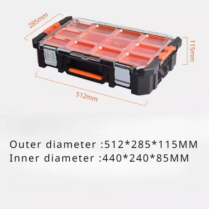 Profesional Organizer Tool Boxes Storage Tool Boxes on Wheels for Mechanic Hard Carry Case Automotive Mechanical Workshop Tools