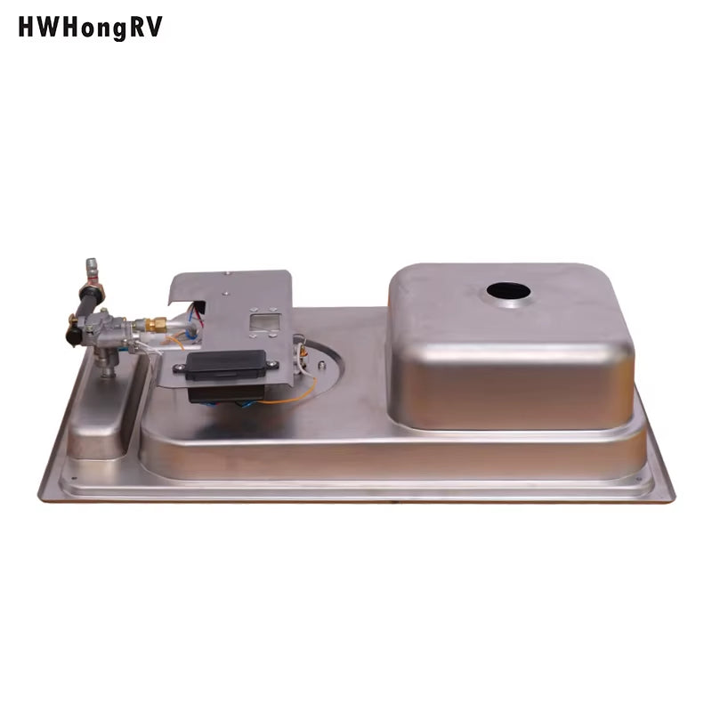 Camper Van Accessories Burner Pull Type Gas Stove Boat Caravan RV Stainless Steel Universal Rv Boat Sink Camper Outdoor Gas Stov