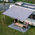 Toldo Para Caravana Con Ribete, Para Camping, 3000 Mm, Resistente Al Agua Y a Los Rayos UV, Adecuado Para Suvs, Furgonetas Y Caravanas, 4 M X 2,45 M