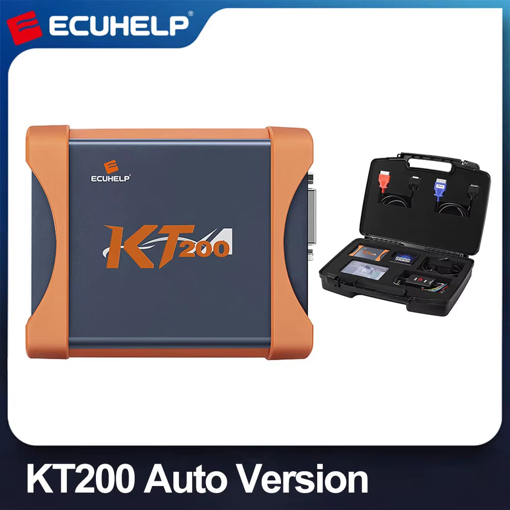 KT200 ECU Programmer Auto Version, Read Write Car Truck via OBD / on Bench / in Boot Jtag in Suitcase