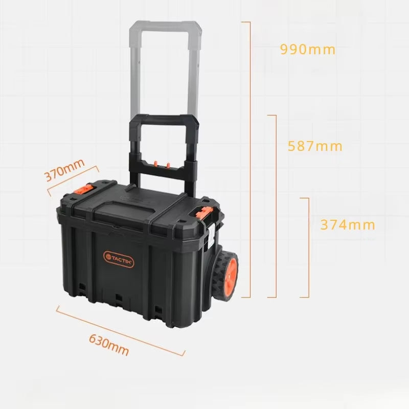 Profesional Organizer Tool Boxes Storage Tool Boxes on Wheels for Mechanic Hard Carry Case Automotive Mechanical Workshop Tools
