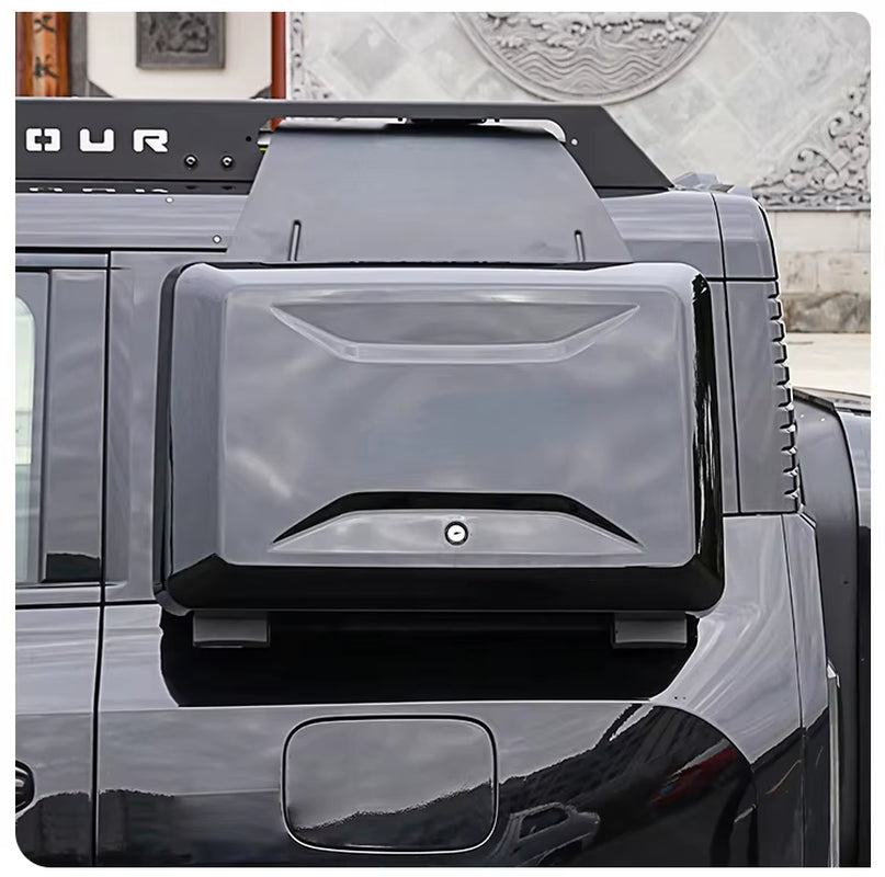 Accessories Storage Box Black Side Tool Storage Box External Storage Box for Jetour T2 Traveller Upgrades