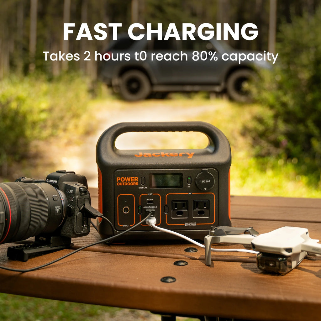 Portable Power Station Explorer 300, 285Wh, Backup Lithium Battery, 300W Continuous