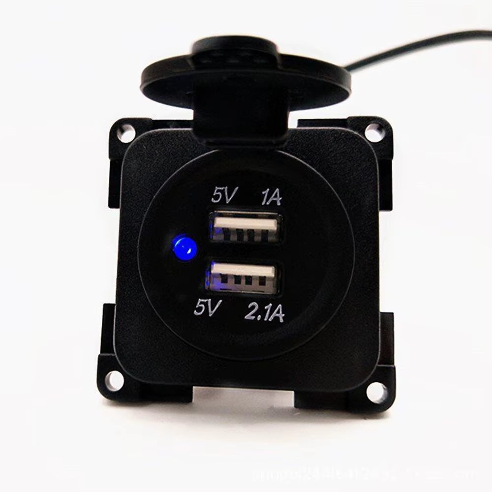 12V CBE C-Line Dual Double USB Socket Module Charger Campervan Caravan Motorhome
