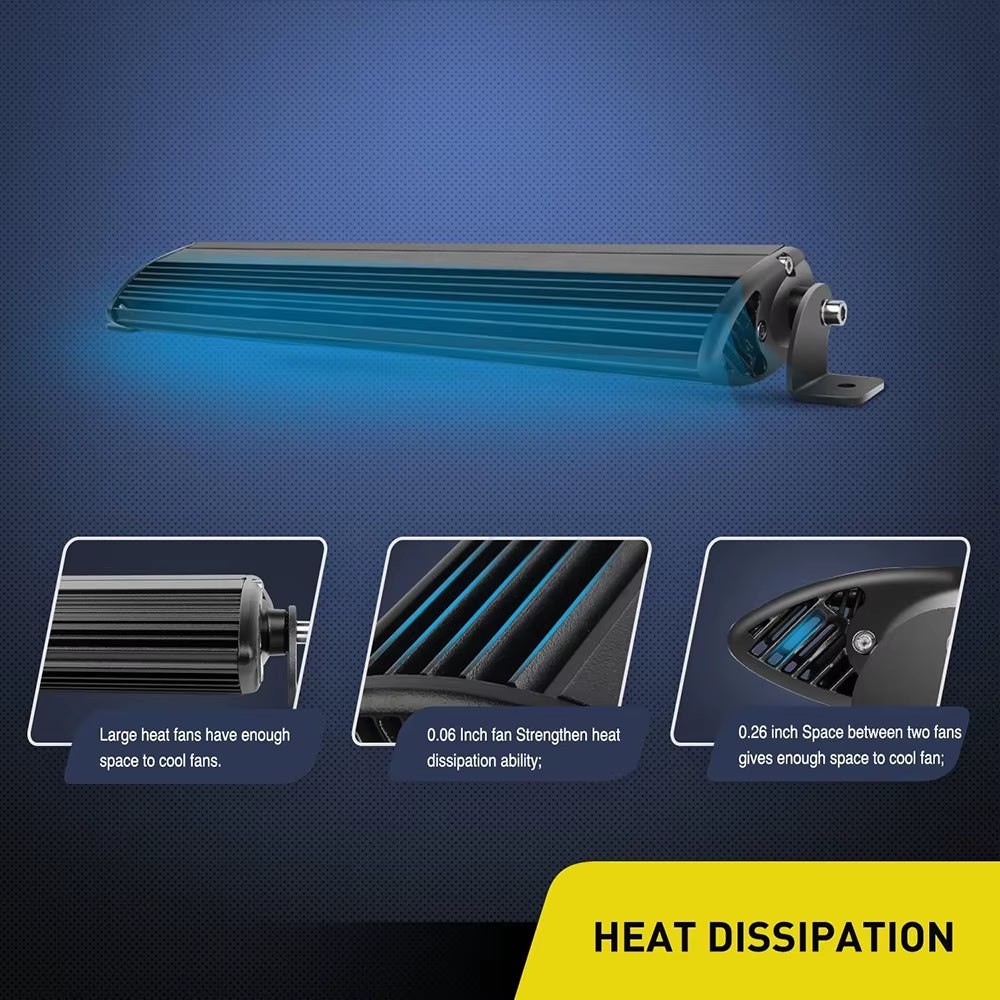 12V 24V off Road LED Bar Spot Flood Combo LED Light Bar/Work Light for Truck Boat 4X4 ATV SUV Car Barra LED Headlights