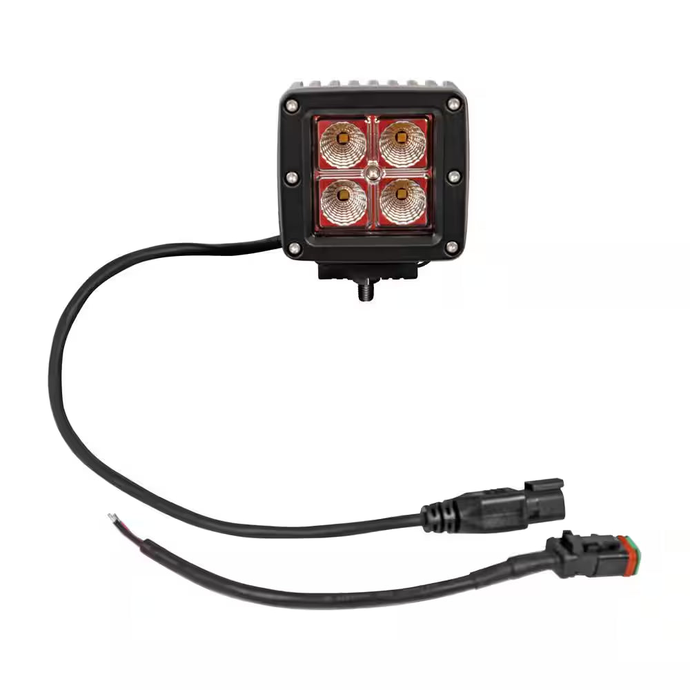 3 In. W Truck Offroad UTV ATV Mounted LED Flood Work Light