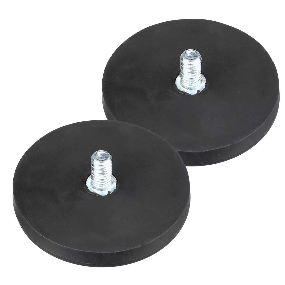 2PCS 43Mm M6 Bolt Magnetic Base Mount Bracket Clamp LED Work Light Bar Holder SUV Offroad