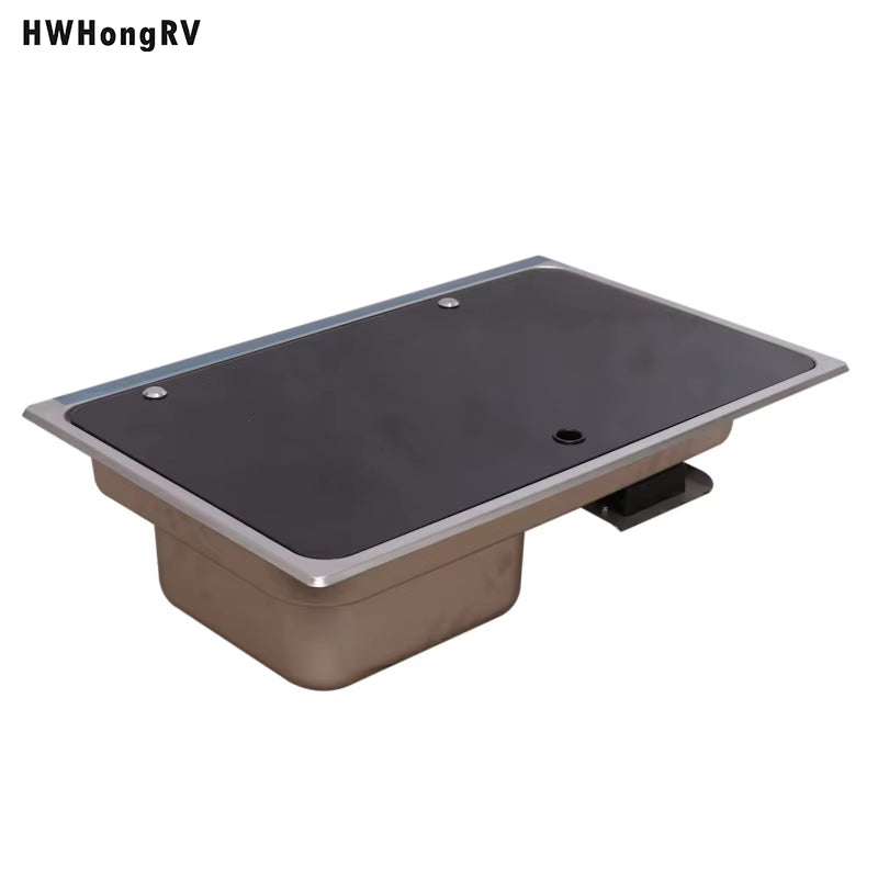 Camper Van Accessories Burner Pull Type Gas Stove Boat Caravan RV Stainless Steel Universal Rv Boat Sink Camper Outdoor Gas Stov