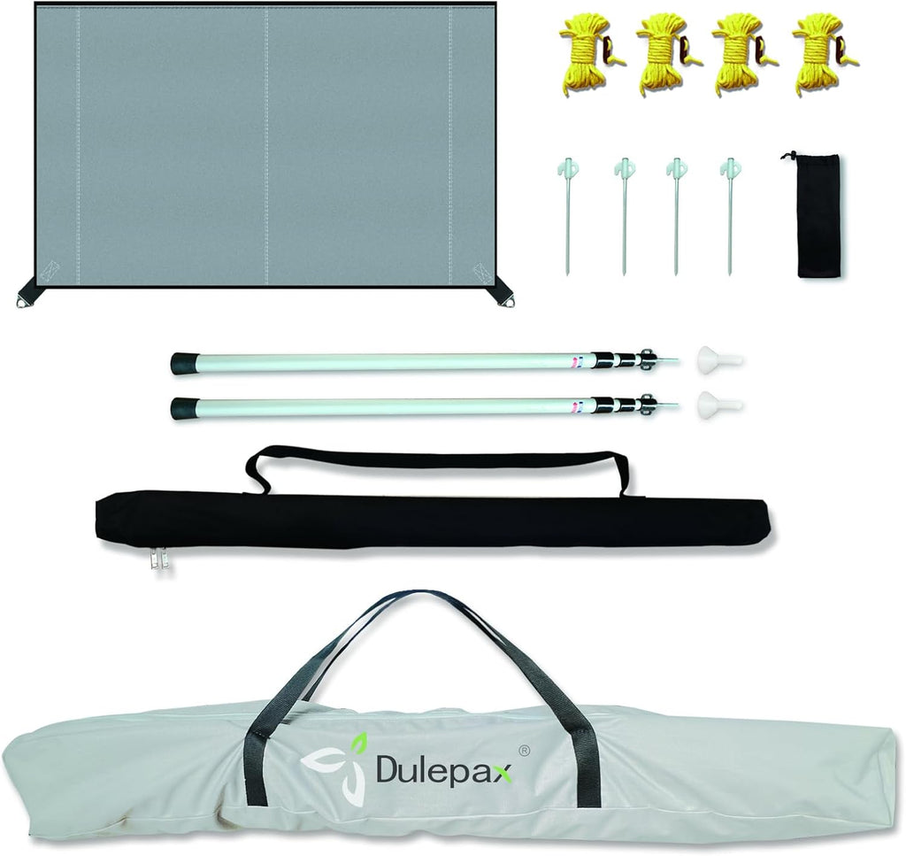 Toldo Para Caravana Con Ribete, Para Camping, 3000 Mm, Resistente Al Agua Y a Los Rayos UV, Adecuado Para Suvs, Furgonetas Y Caravanas, 4 M X 2,45 M