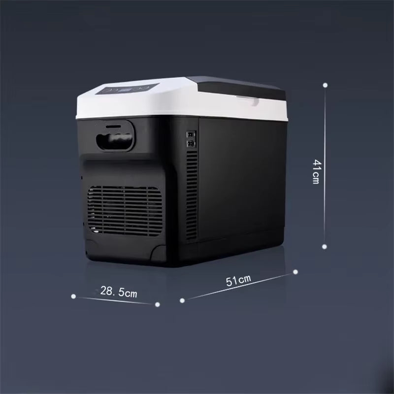 28L Car Mini Refrigerator for Outdoor Camping Car Electrical Appliances Cooler Heater Cooling & Warming 12/24V Car Refrigerators