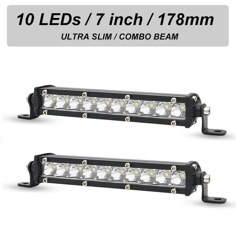 12V 24V off Road LED Bar Spot Flood Combo LED Light Bar/Work Light for Truck Boat 4X4 ATV SUV Car Barra LED Headlights