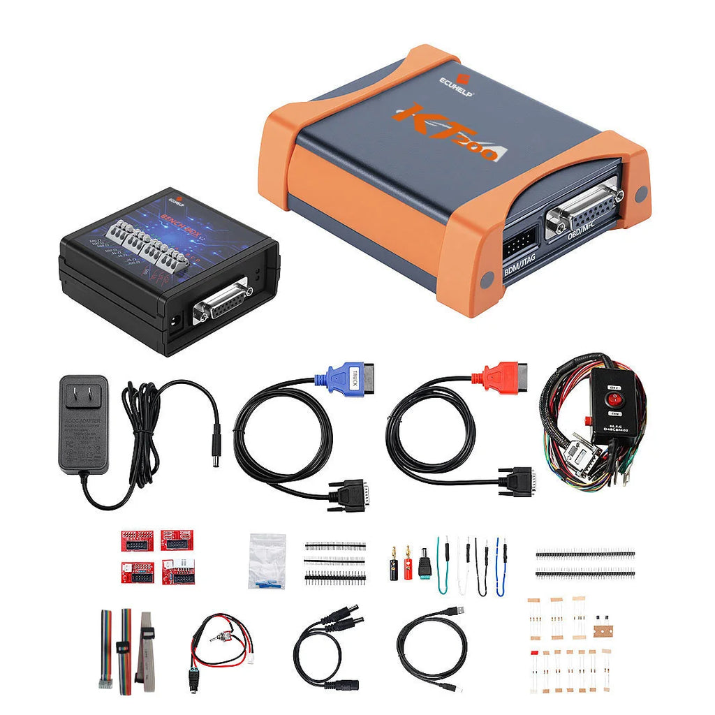 KT200 ECU Programmer Auto Version, Read Write Car Truck via OBD / on Bench / in Boot Jtag in Suitcase