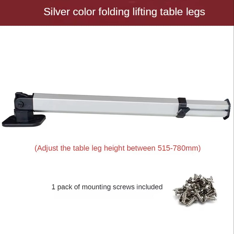 RV Accessories Board Detachable Adjustable Folding Table Leg RV Exterior Aluminum Alloy Table Leg Camper Expansion Bracket