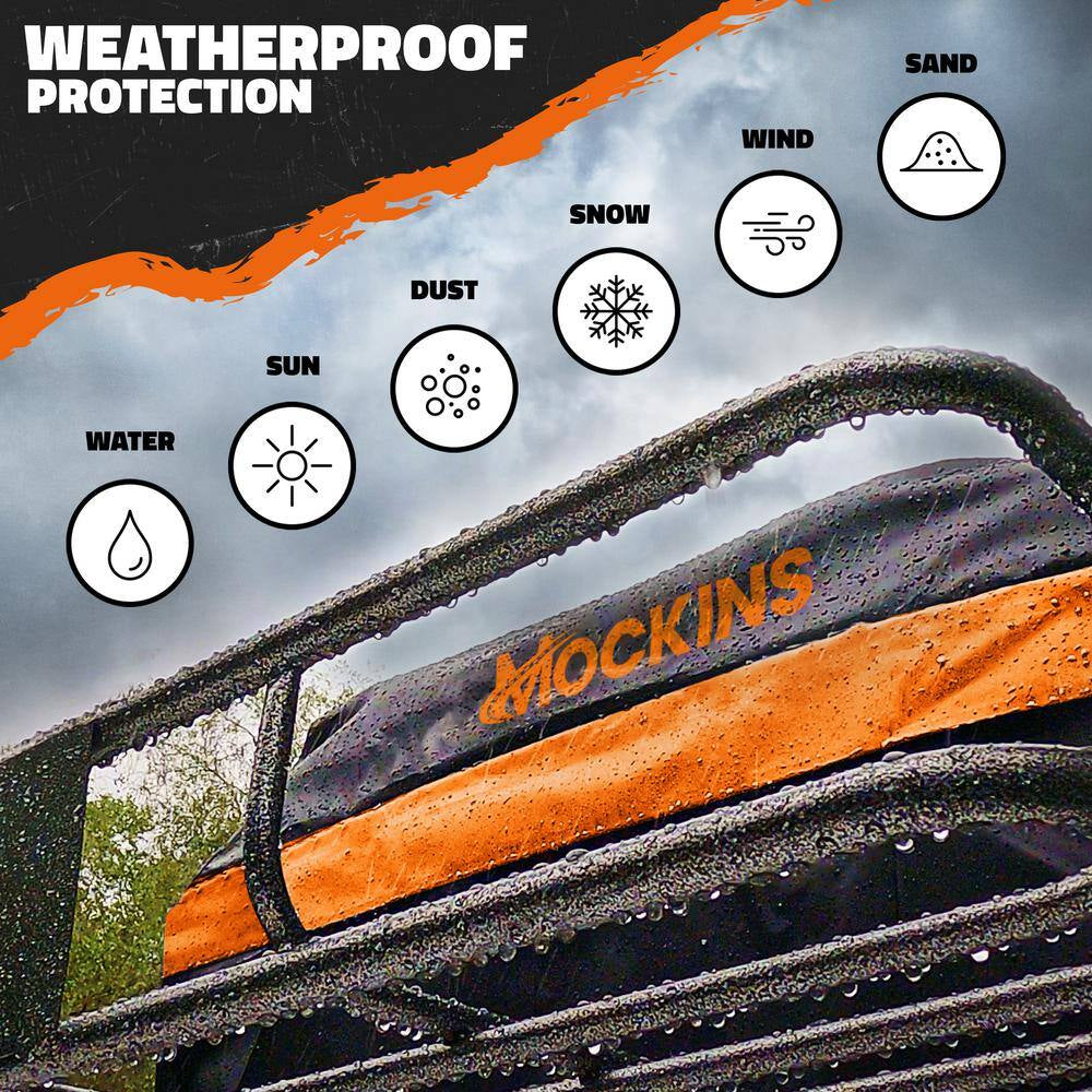 84 In. X 39 In. X 6 In. Rooftop Cargo Carrier with Cargo Net and Ratchet Straps, 250 Lbs. Cap Roof Luggage Basket