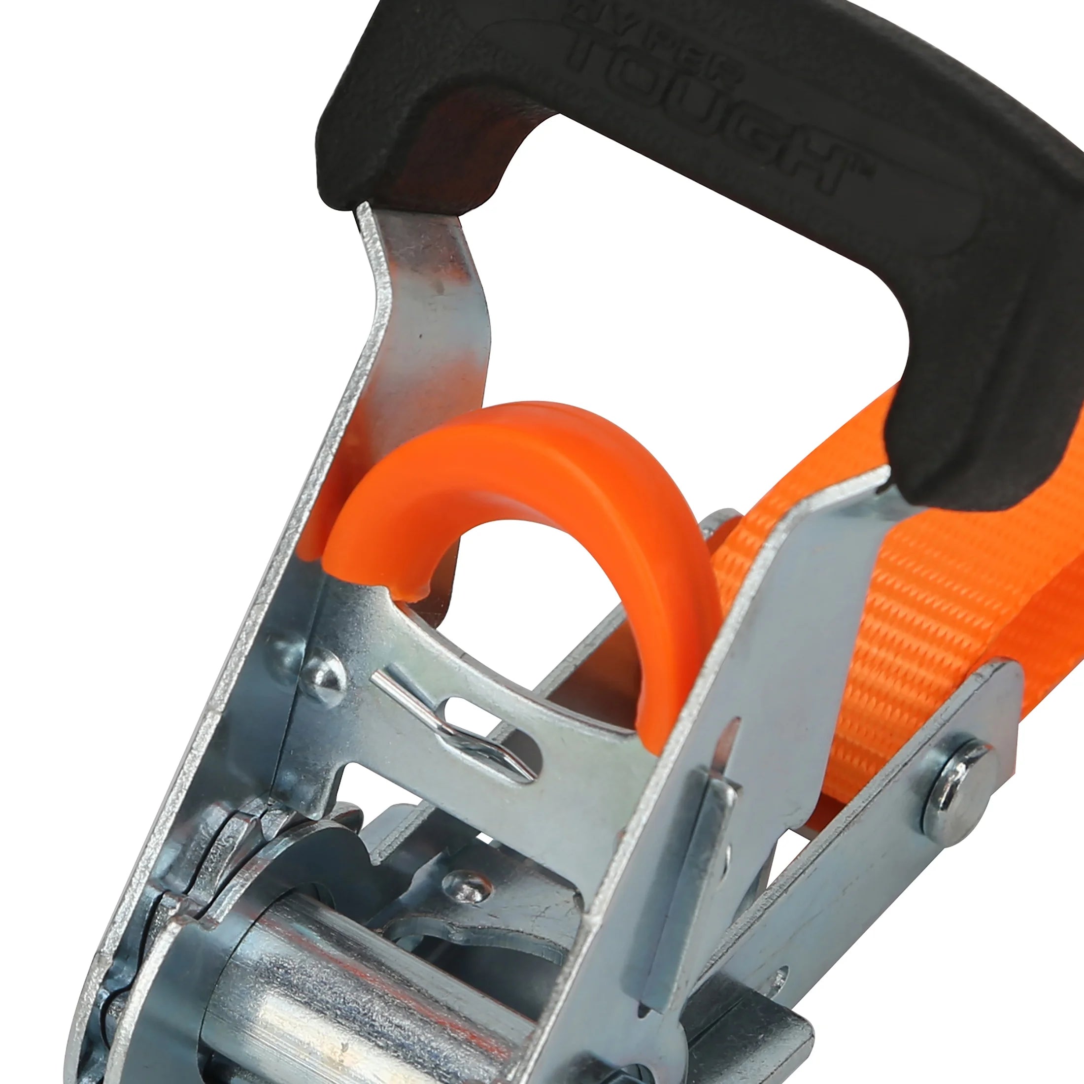 Brand 1”X14' Tie-Downs Ratchet 1000Lbs Work Load with "S" Hooks 2 - Pack