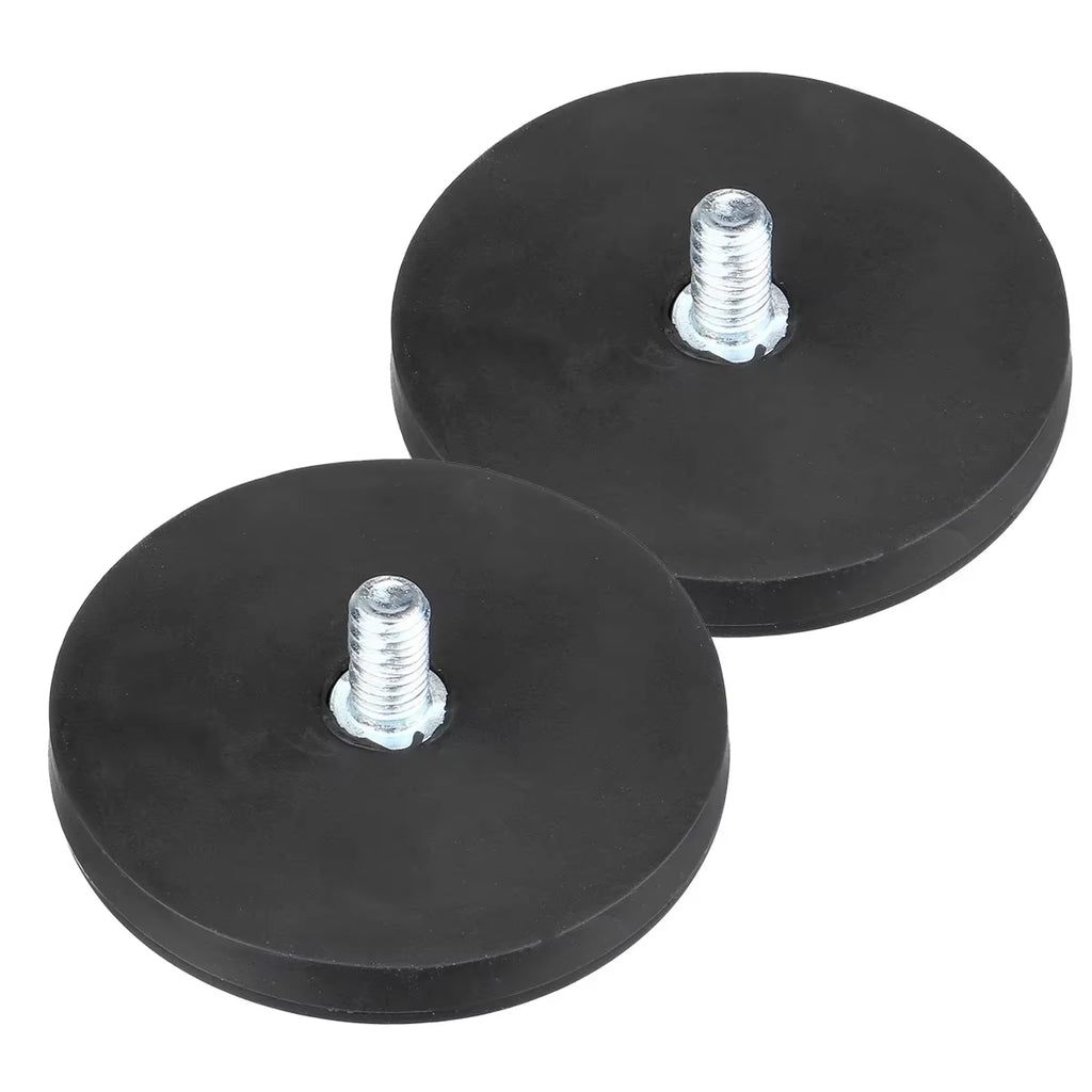 2PCS 43Mm M6 Bolt Magnetic Base Mount Bracket Clamp LED Work Light Bar Holder SUV Offroad